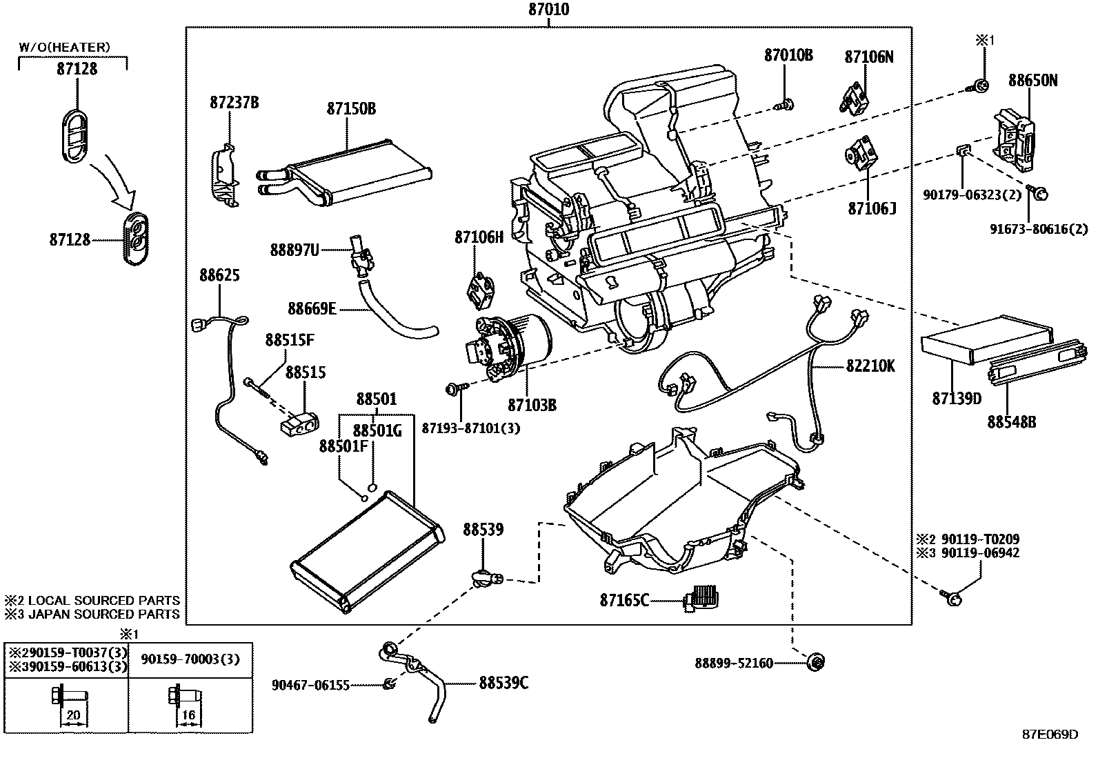 8714 — HEATING & AIR CONDITIONING - COOLER UNIT