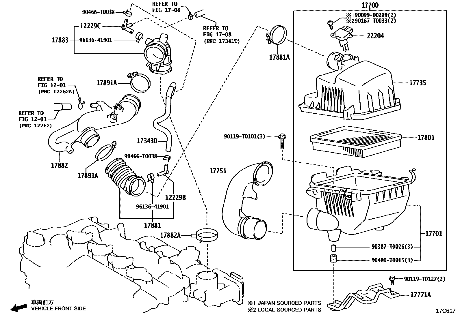 1703 — AIR CLEANER