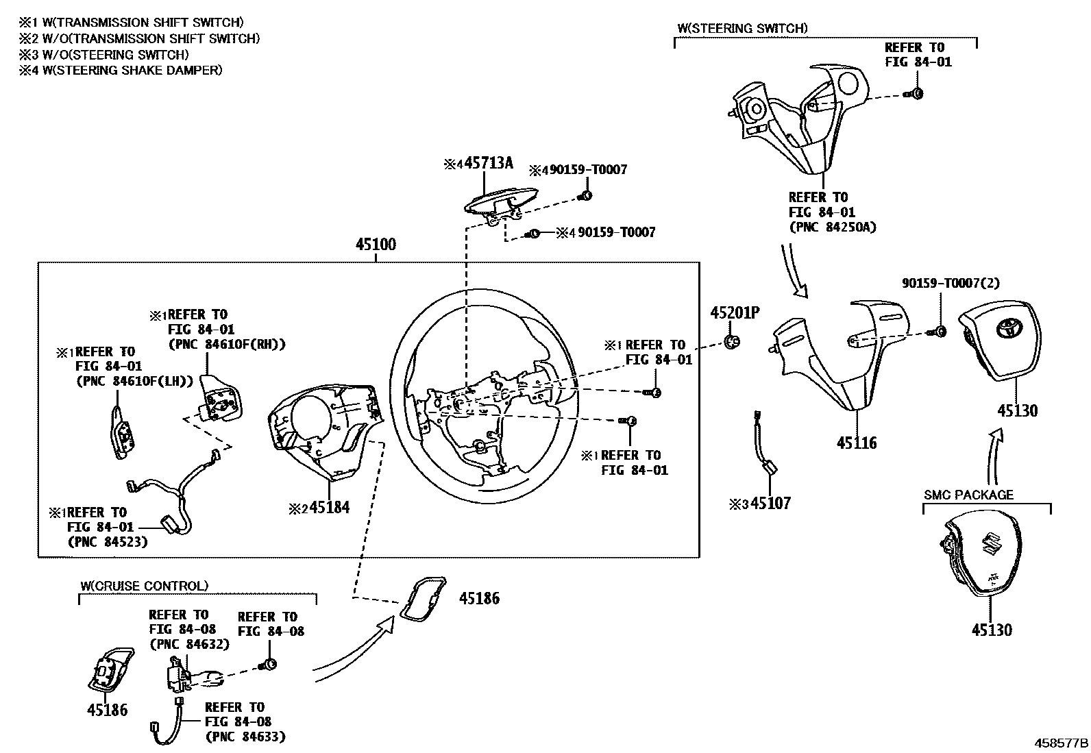 4504 — STEERING WHEEL