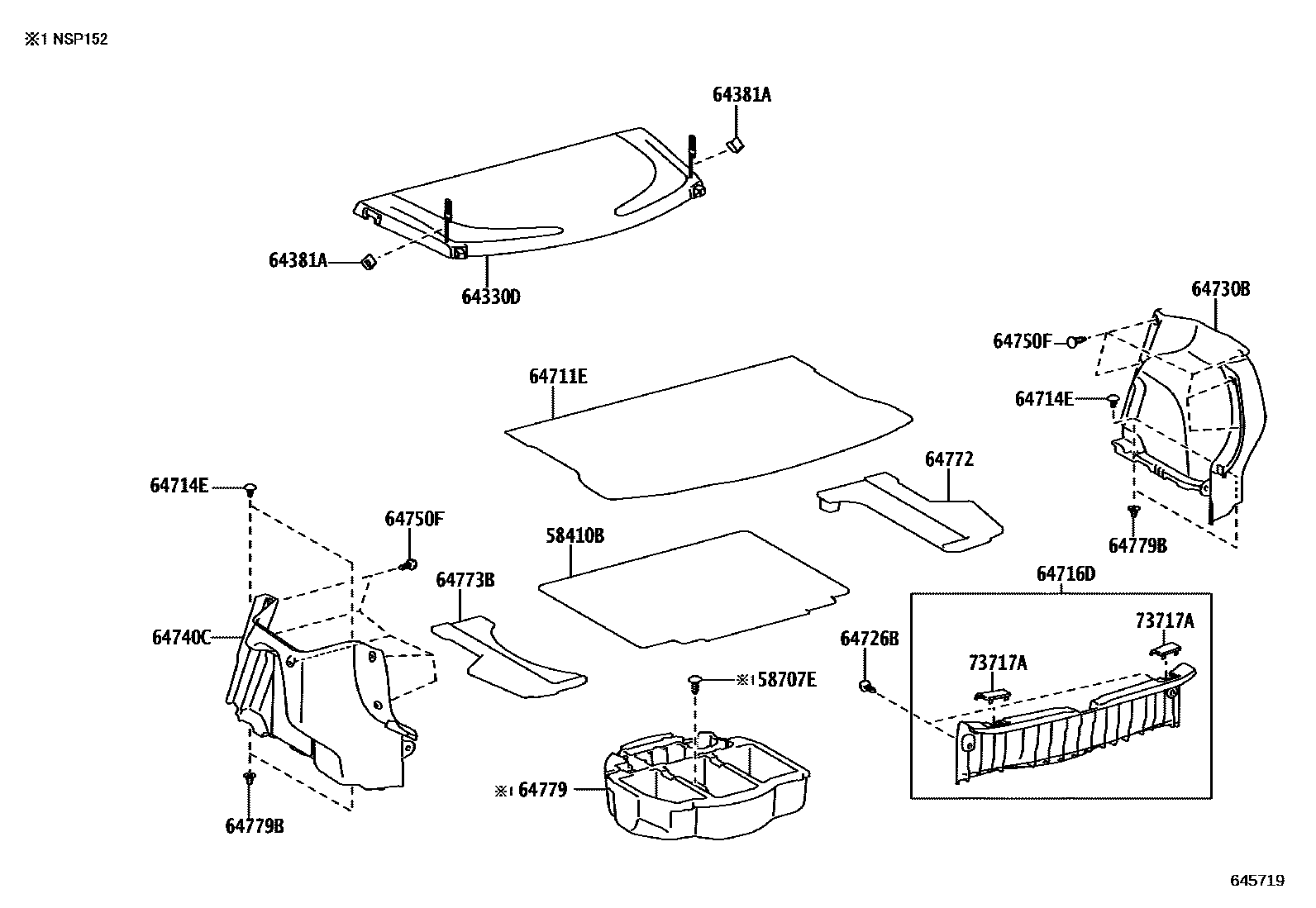 6404 — DECK BOARD & DECK TRIM COVER