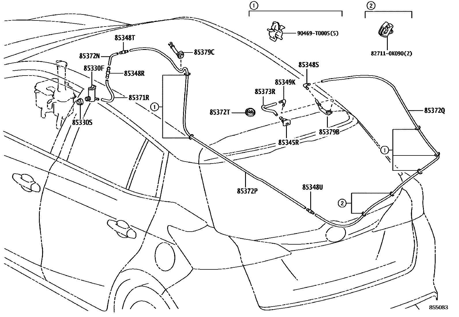 8504 — REAR WASHER