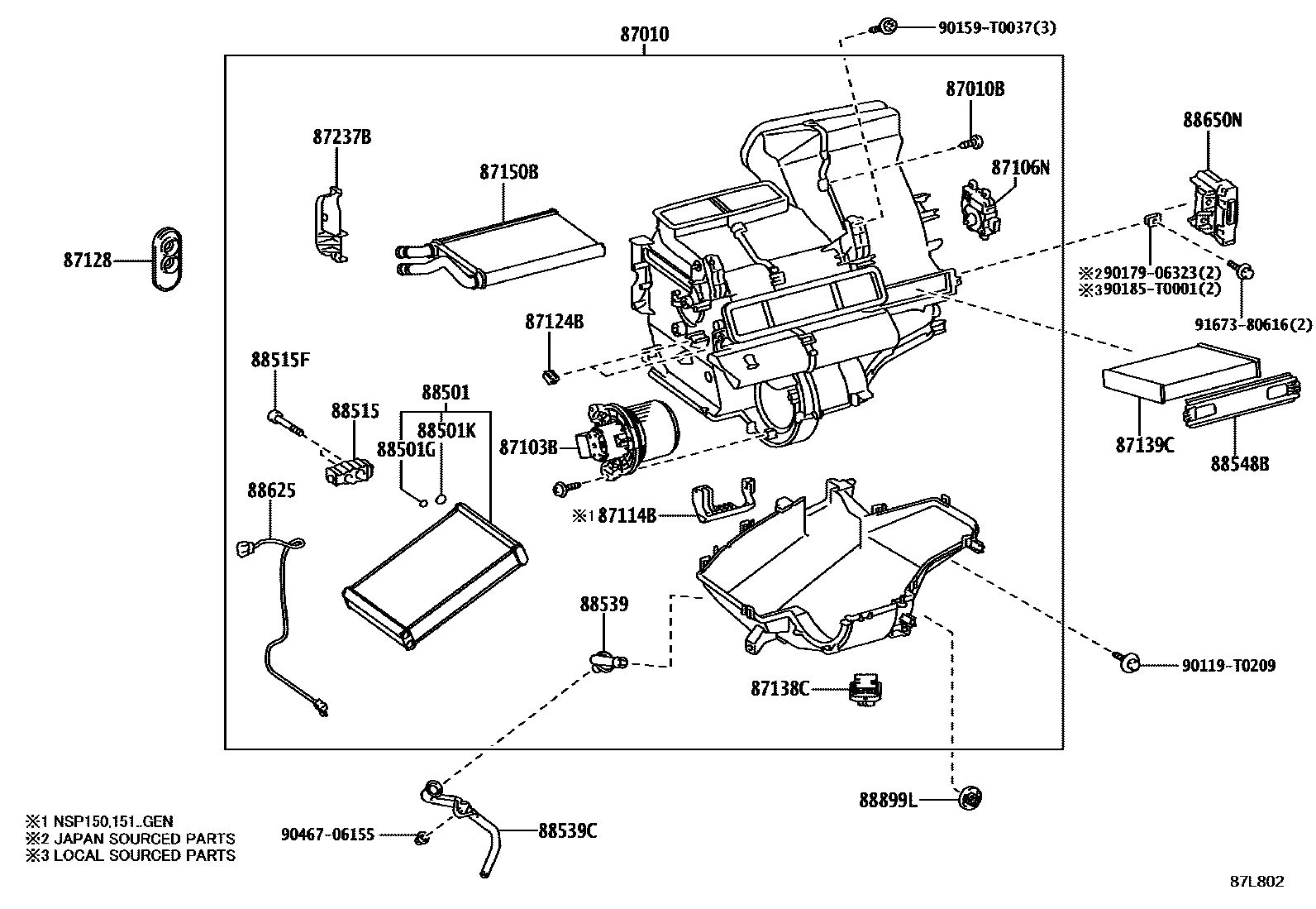 8714 — HEATING & AIR CONDITIONING - COOLER UNIT