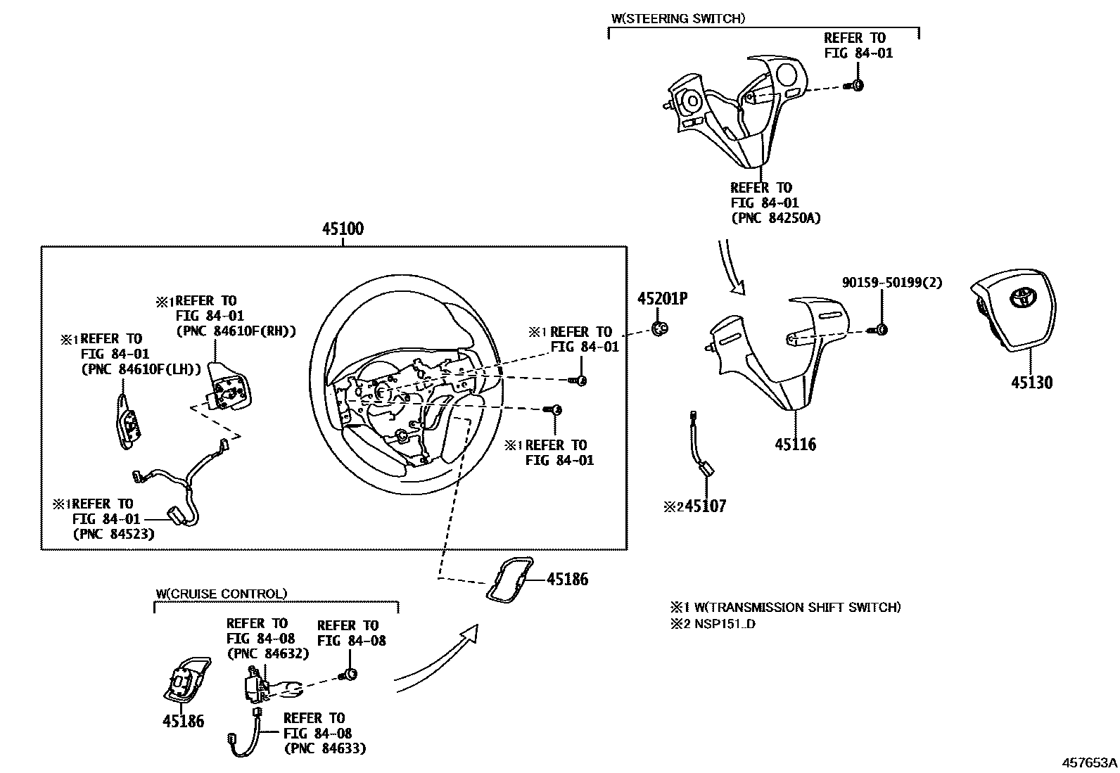 4504 — STEERING WHEEL