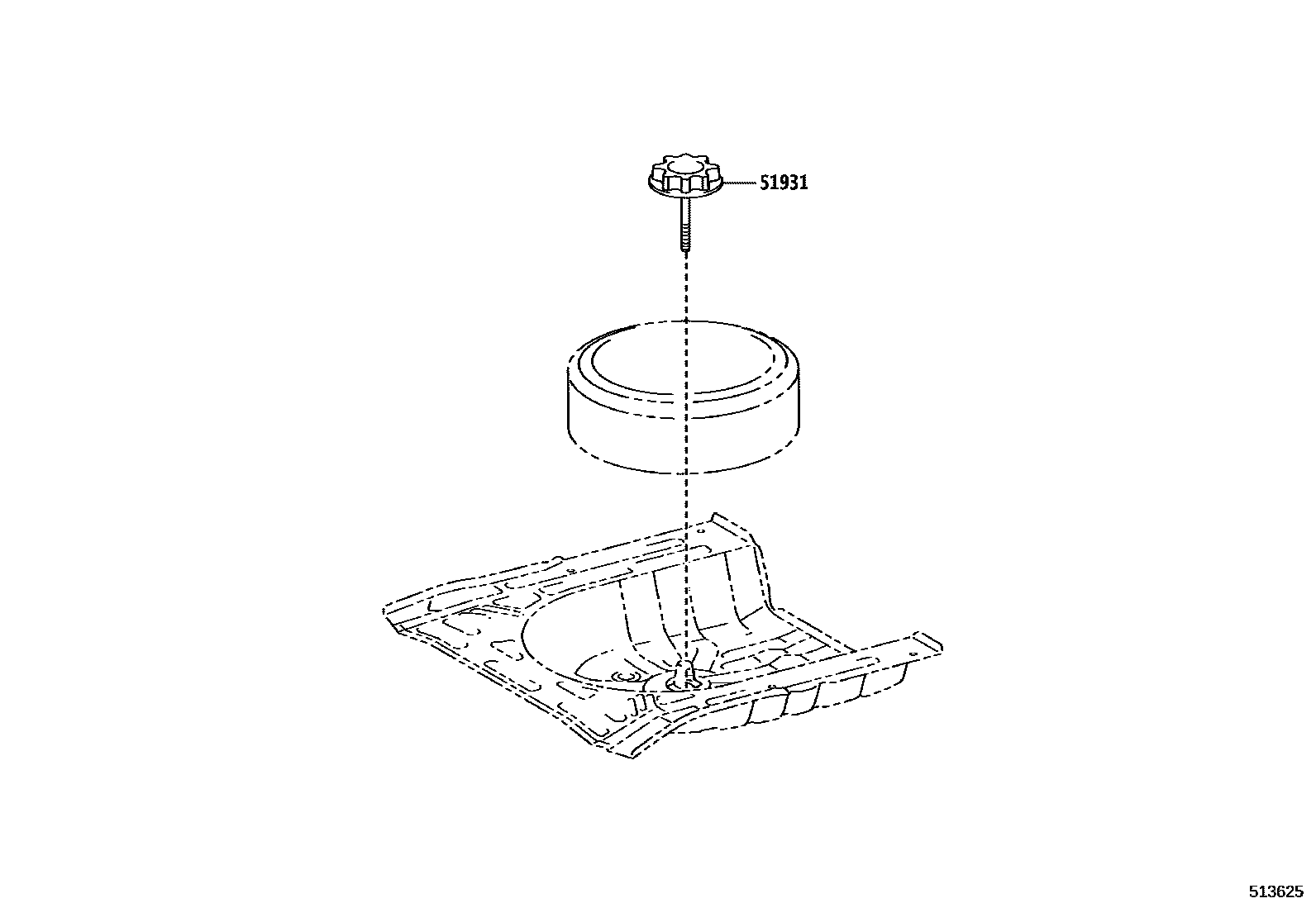 5104 — SPARE WHEEL CARRIER