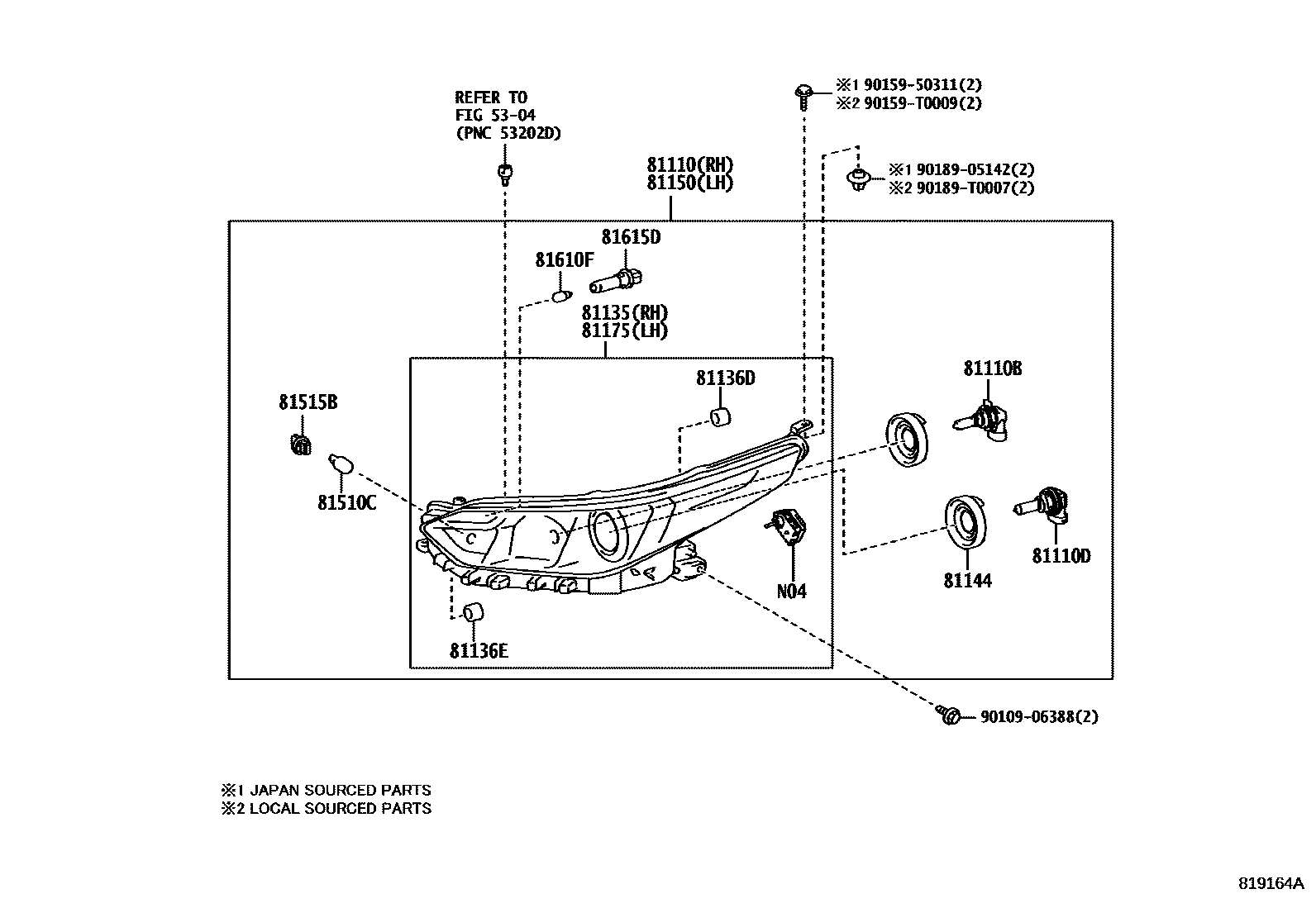 8101 — HEADLAMP