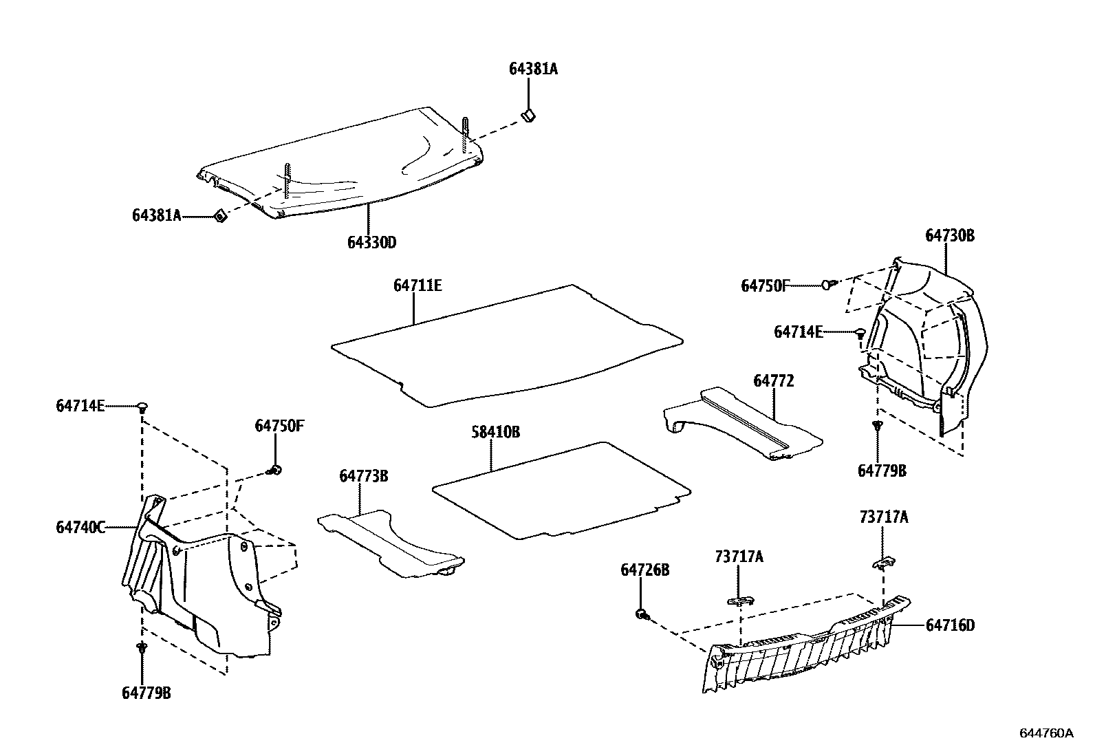 6404 — DECK BOARD & DECK TRIM COVER