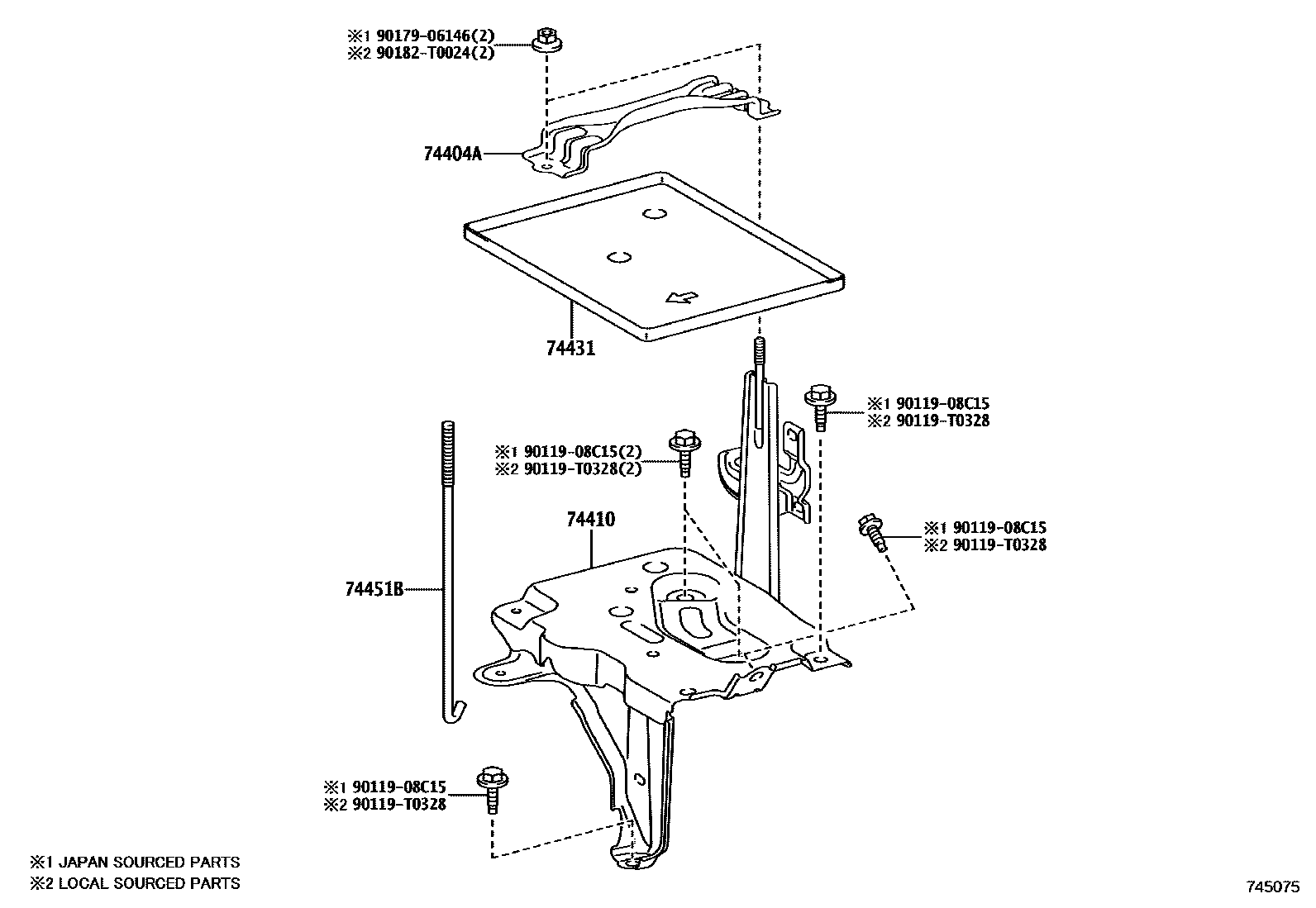 7402 — BATTERY CARRIER