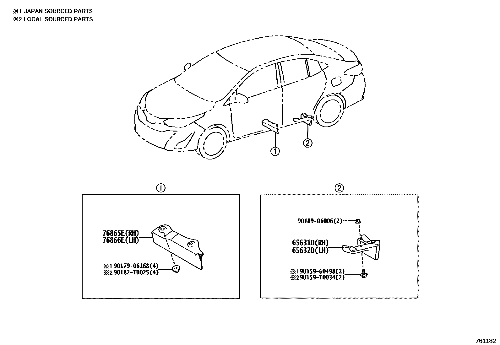 7601 — MUDGUARD & SPOILER