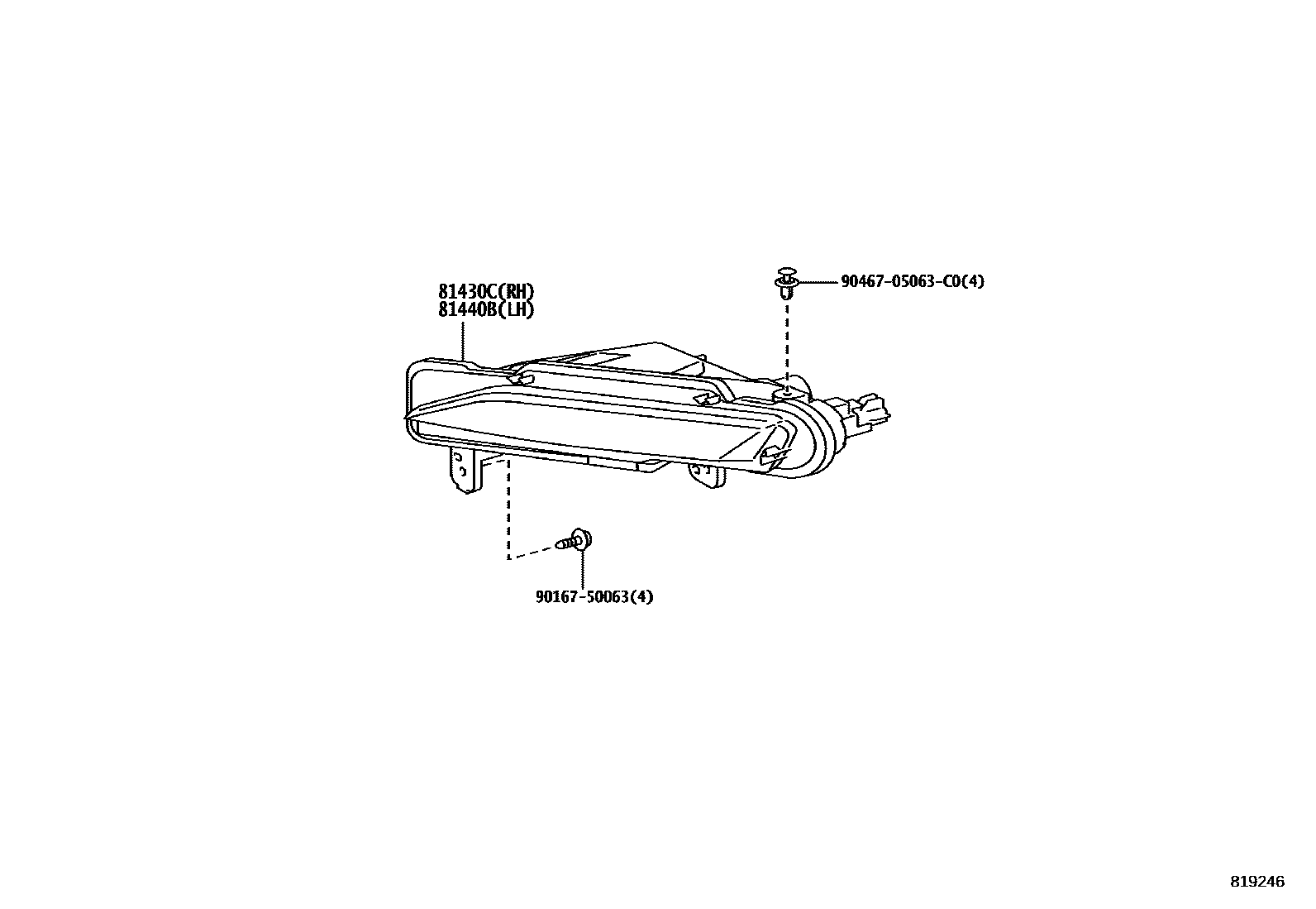 8119 — DAYTIME RUNNING LAMP OR ILLUMINATION LAMP