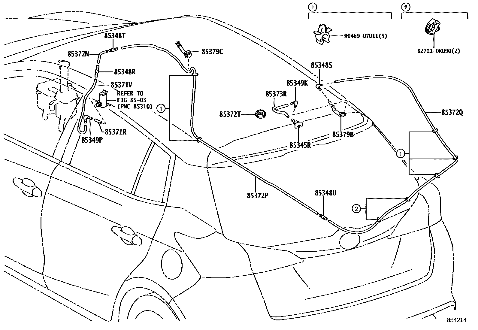 8504 — REAR WASHER