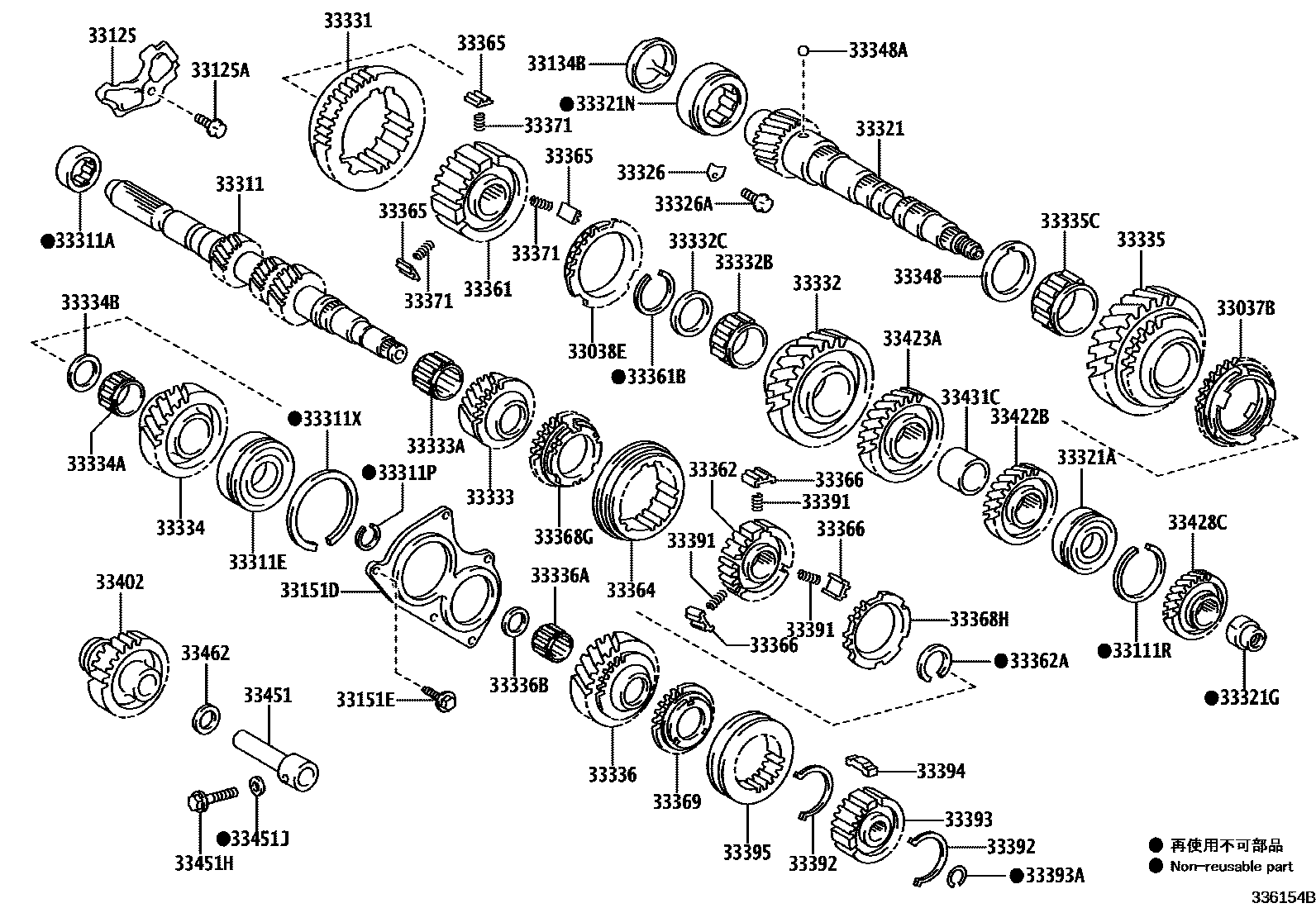 3305 — TRANSMISSION GEAR (MTM)