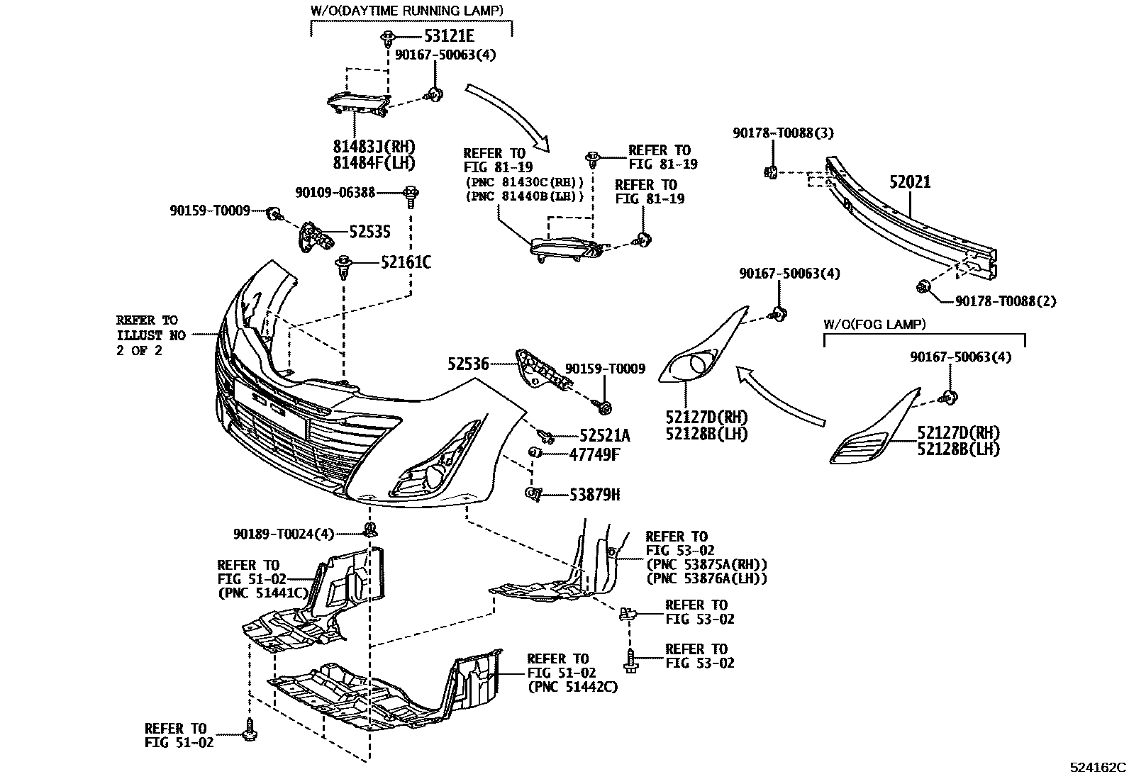 5201 — FRONT BUMPER & BUMPER STAY