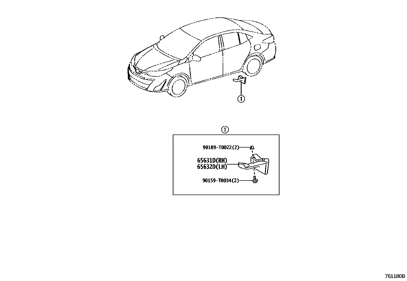 7601 — MUDGUARD & SPOILER