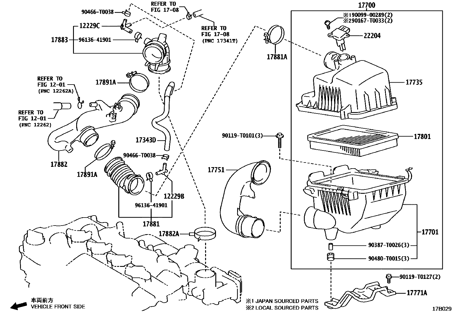 1703 — AIR CLEANER