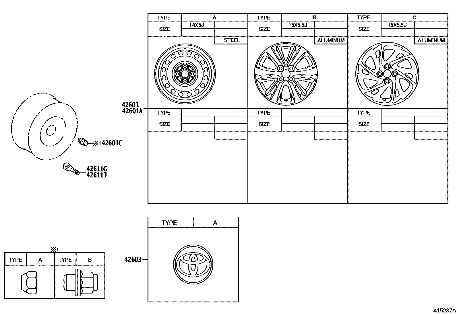 4103 — DISC WHEEL & WHEEL CAP