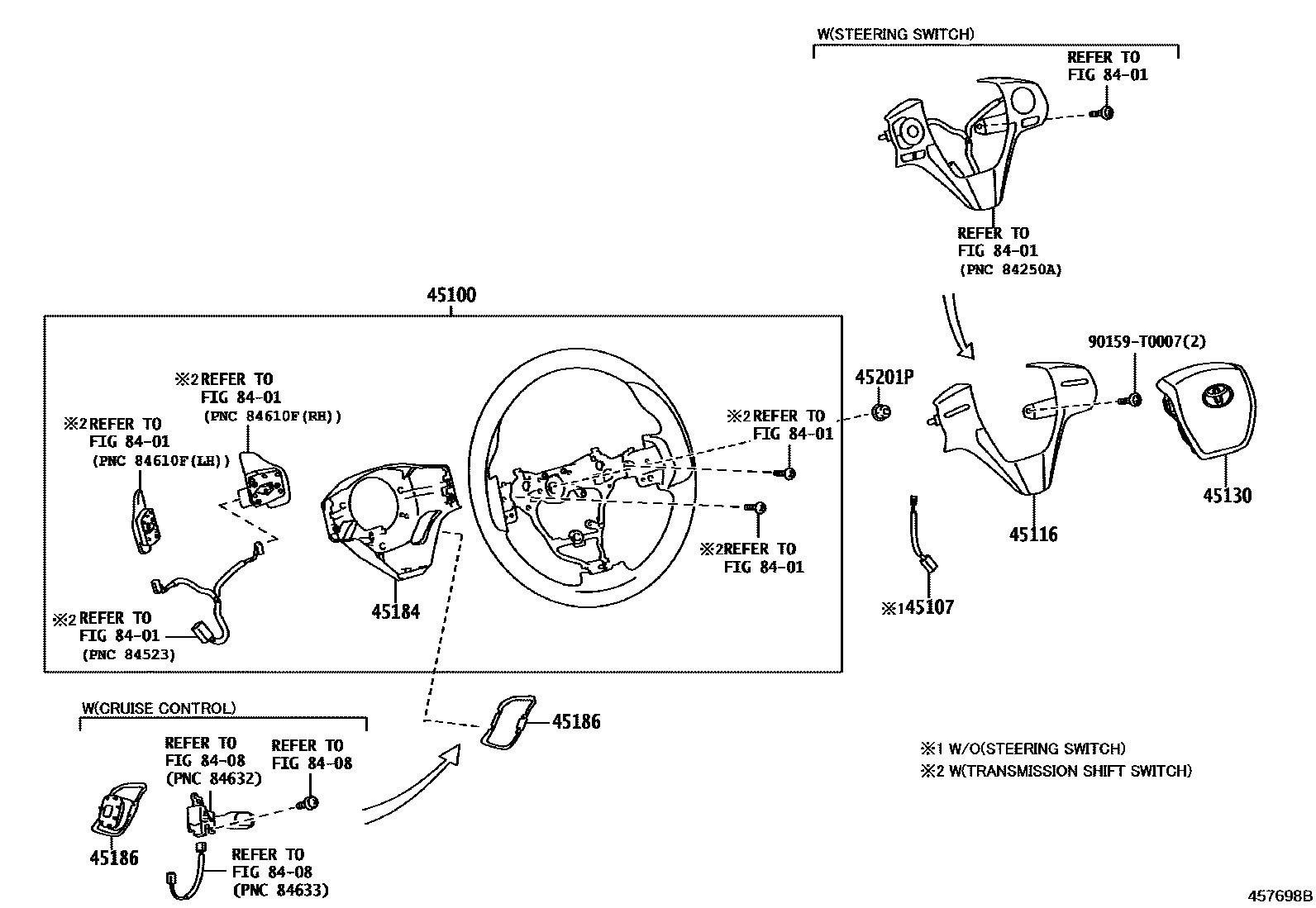 4504 — STEERING WHEEL