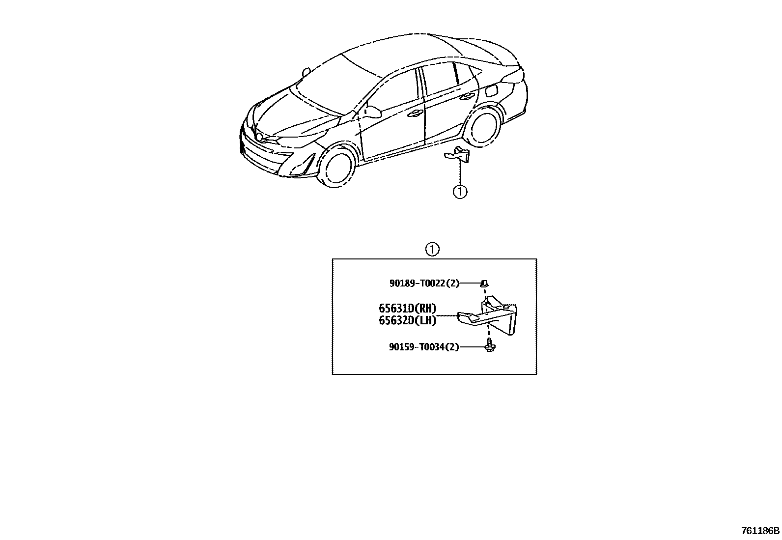 7601 — MUDGUARD & SPOILER