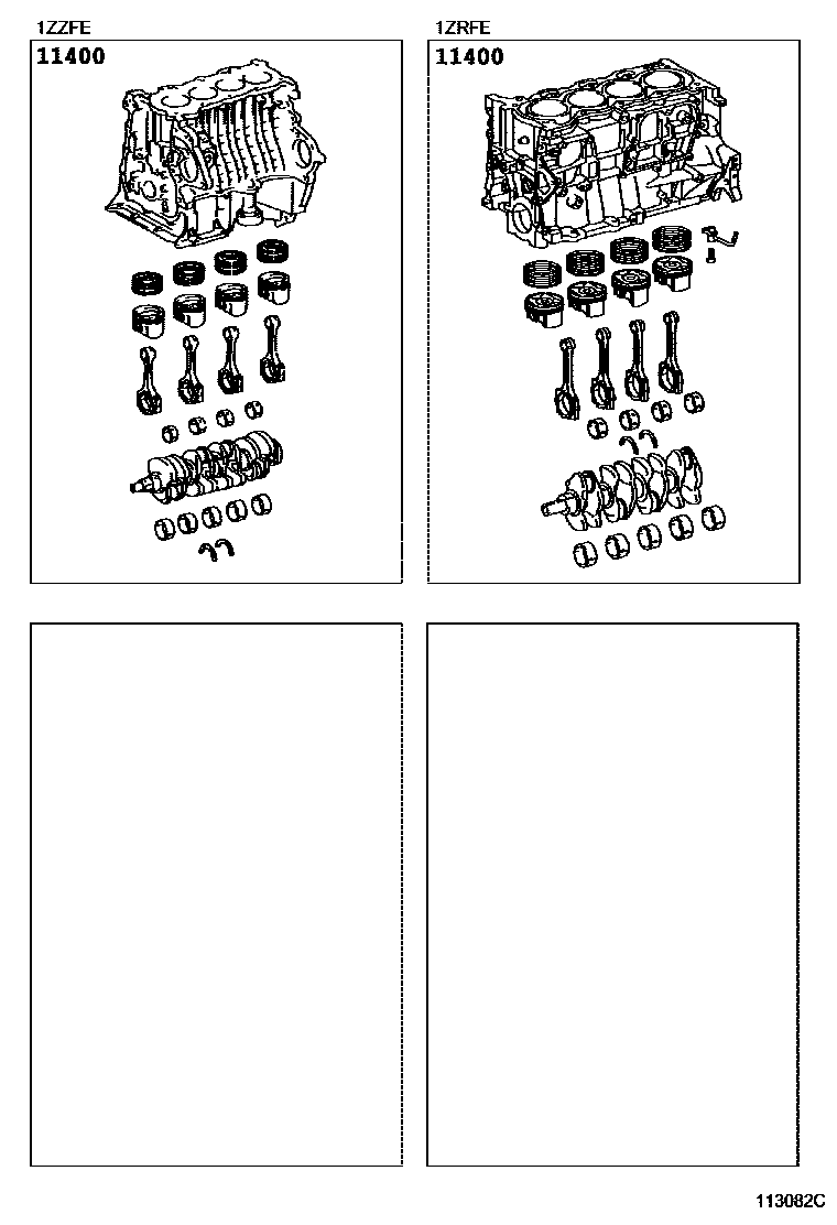 1102 — SHORT BLOCK ASSEMBLY