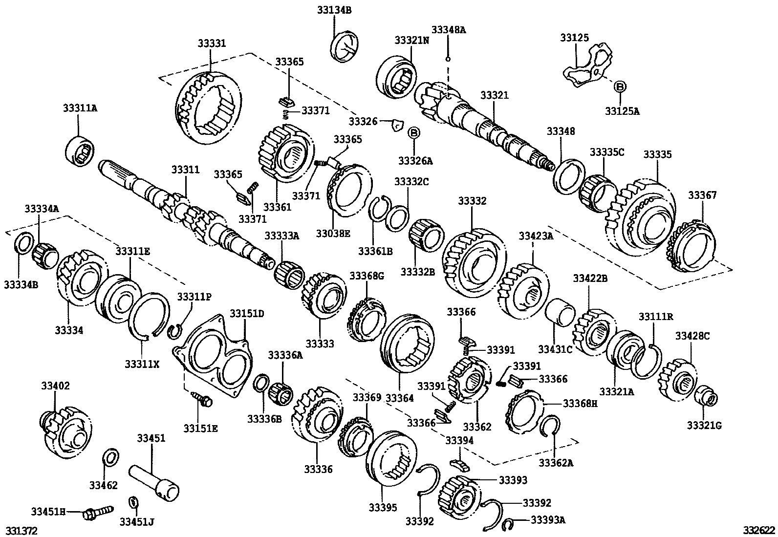 3305 — TRANSMISSION GEAR (MTM)