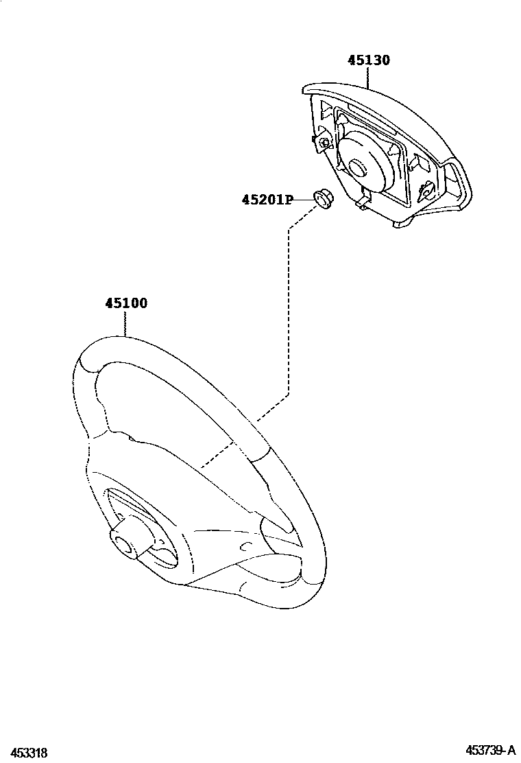 4504 — STEERING WHEEL