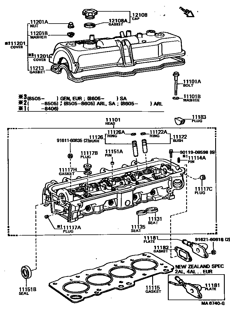 1104 — CYLINDER HEAD