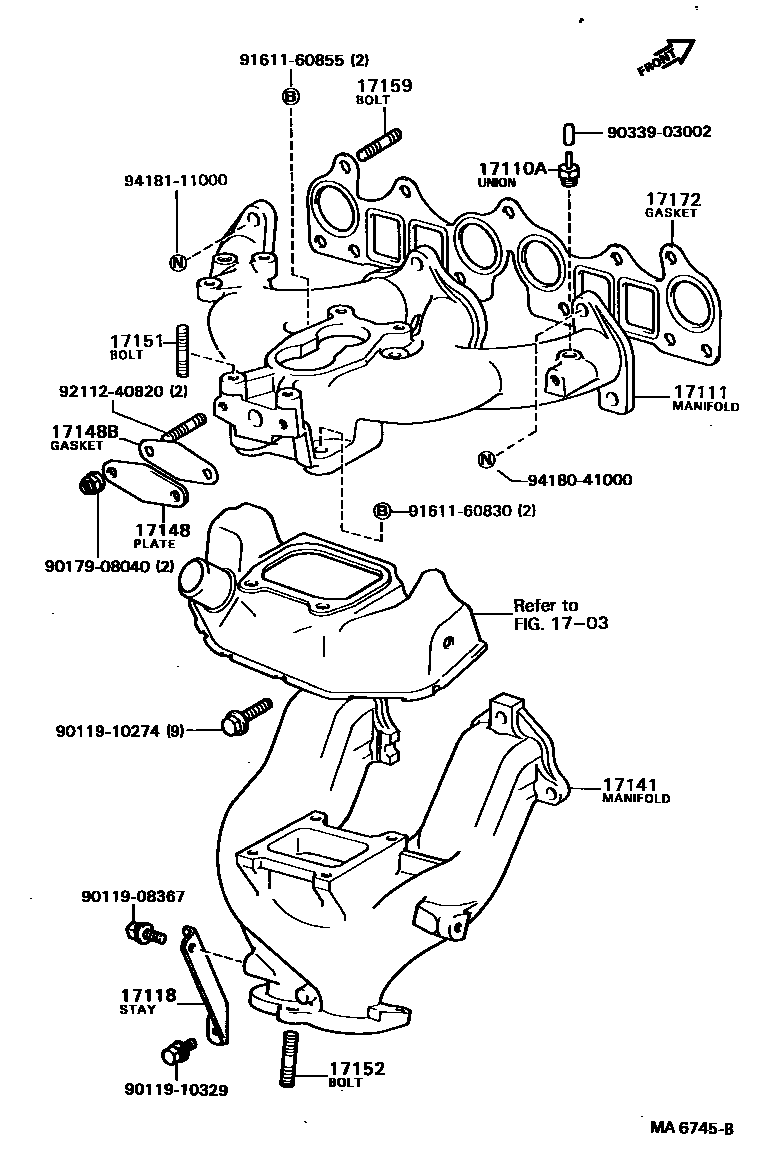 1701 — MANIFOLD
