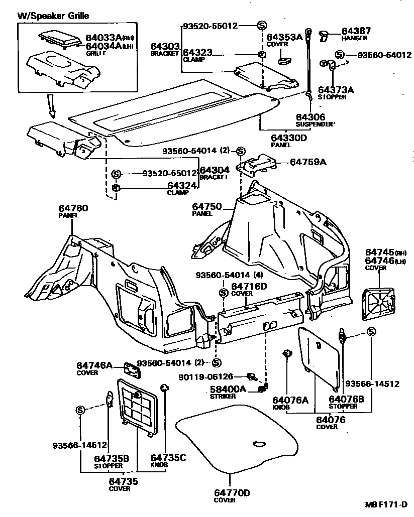 6404 — DECK BOARD & DECK TRIM COVER