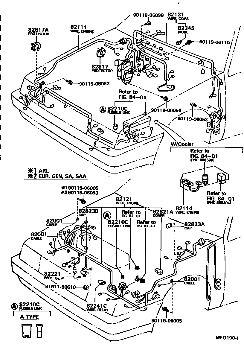 8202 — WIRING & CLAMP