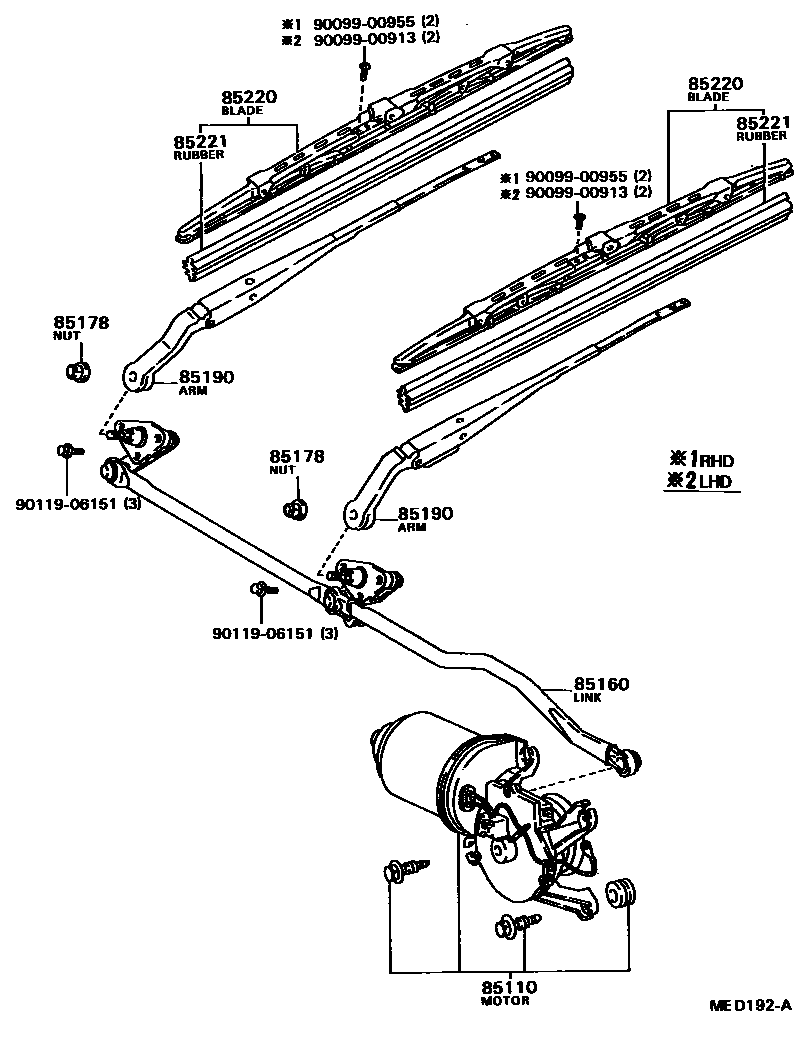 8501 — WINDSHIELD WIPER