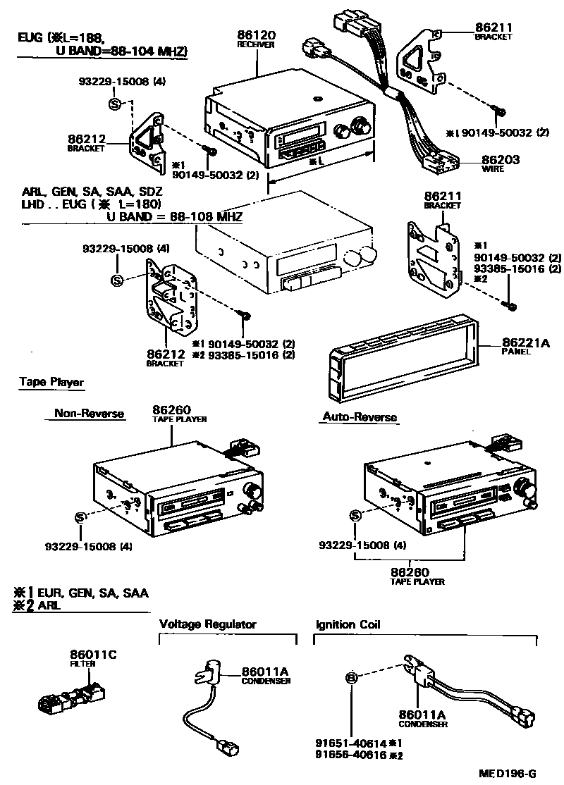 8601 — RADIO RECEIVER & AMPLIFIER & CONDENSER