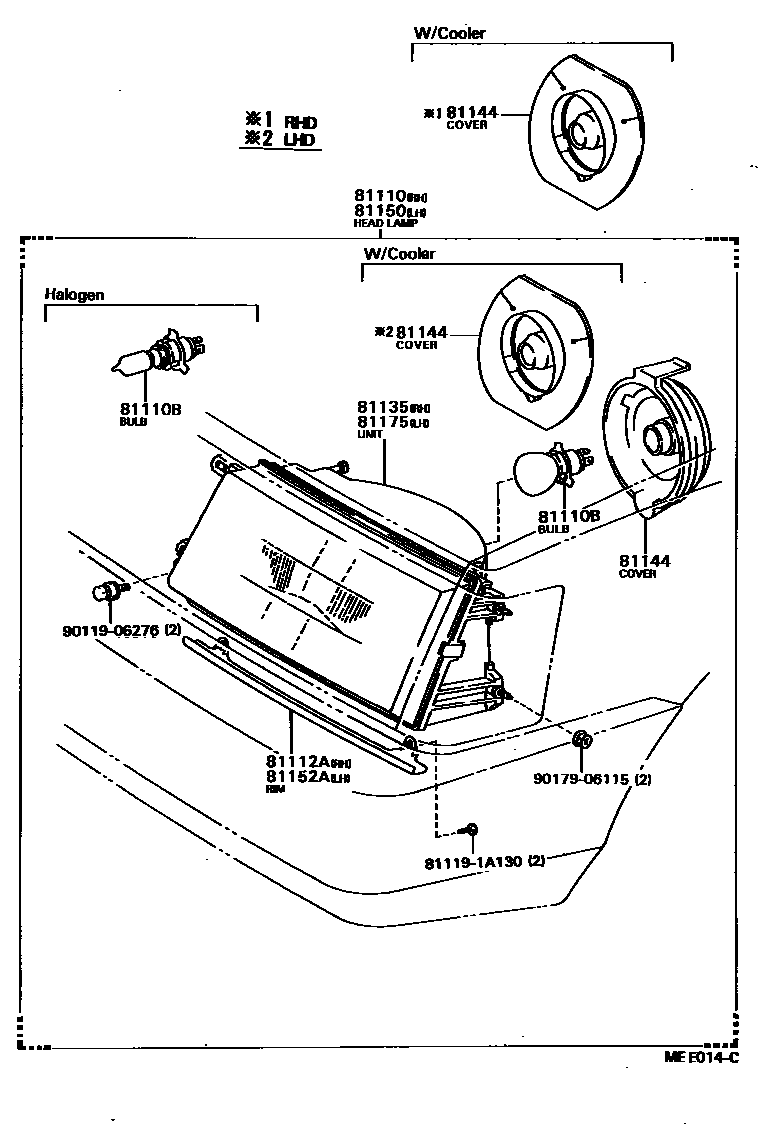 8101 — HEADLAMP