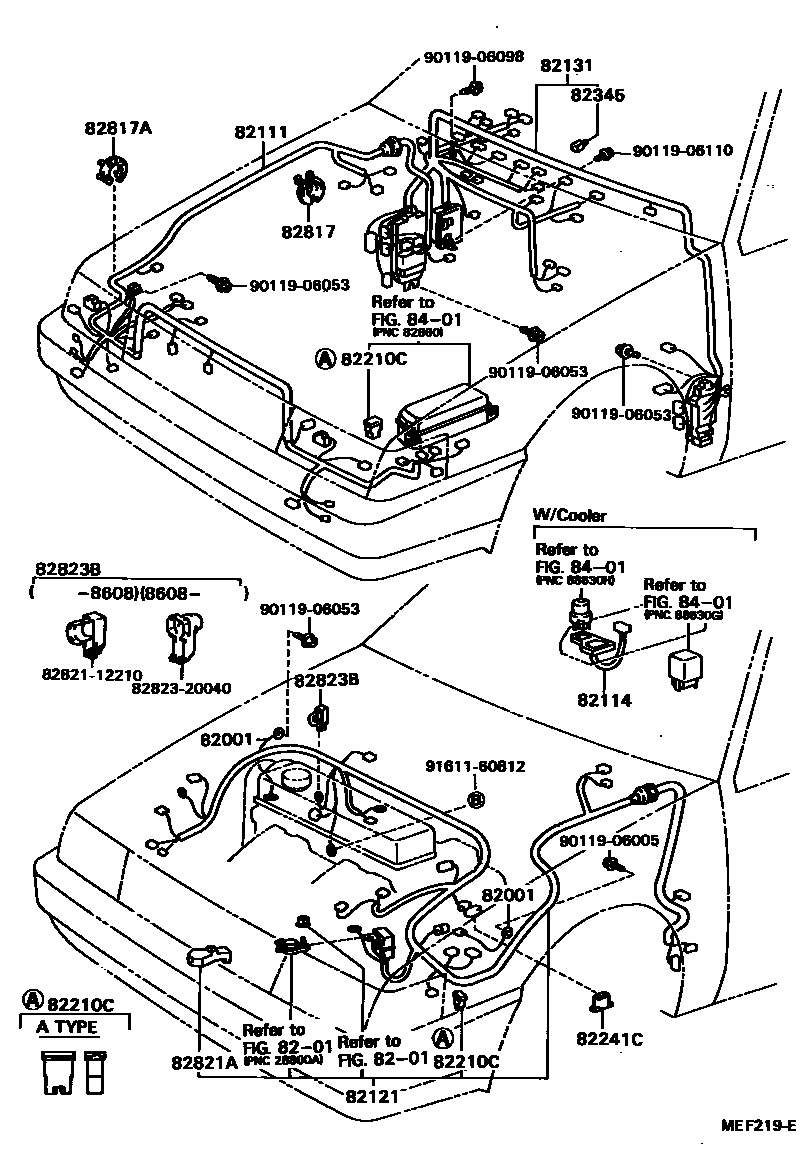 8202 — WIRING & CLAMP