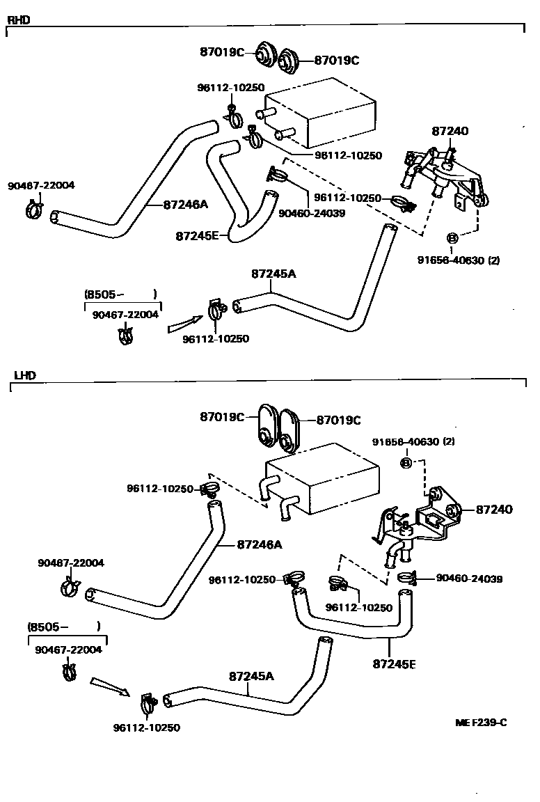 8716 — HEATING & AIR CONDITIONING - WATER PIPING