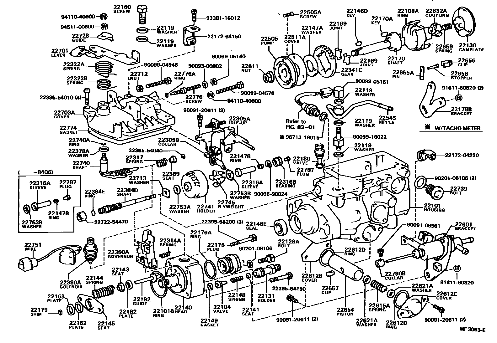 2203 — INJECTION PUMP BODY