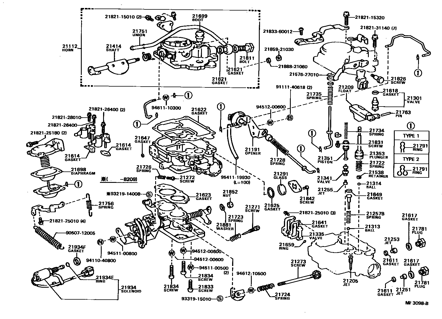 2103 — CARBURETOR