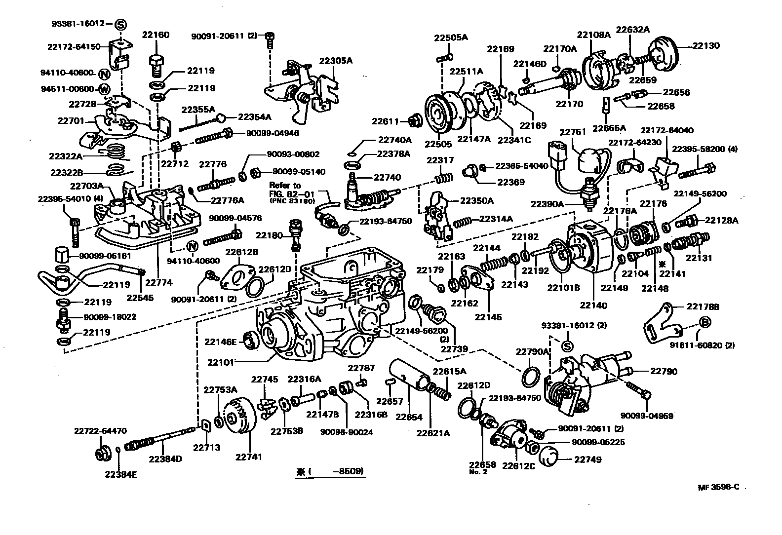 2203 — INJECTION PUMP BODY