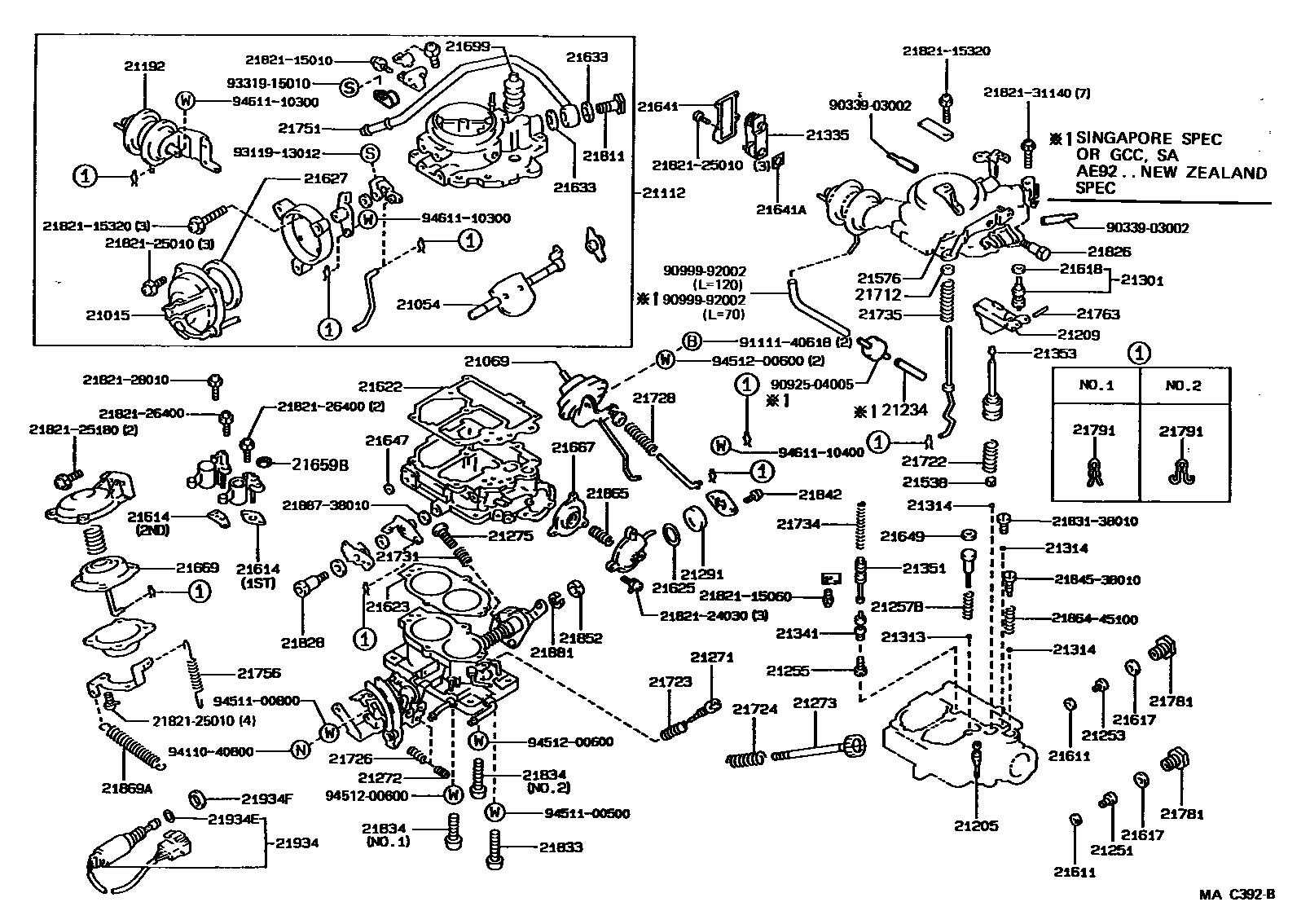 2103 — CARBURETOR