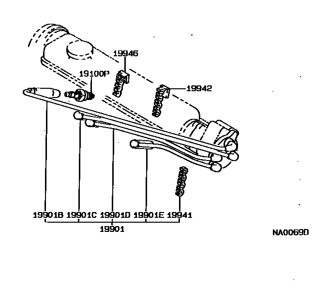 1901 — IGNITION COIL & SPARK PLUG / GLOW PLUG