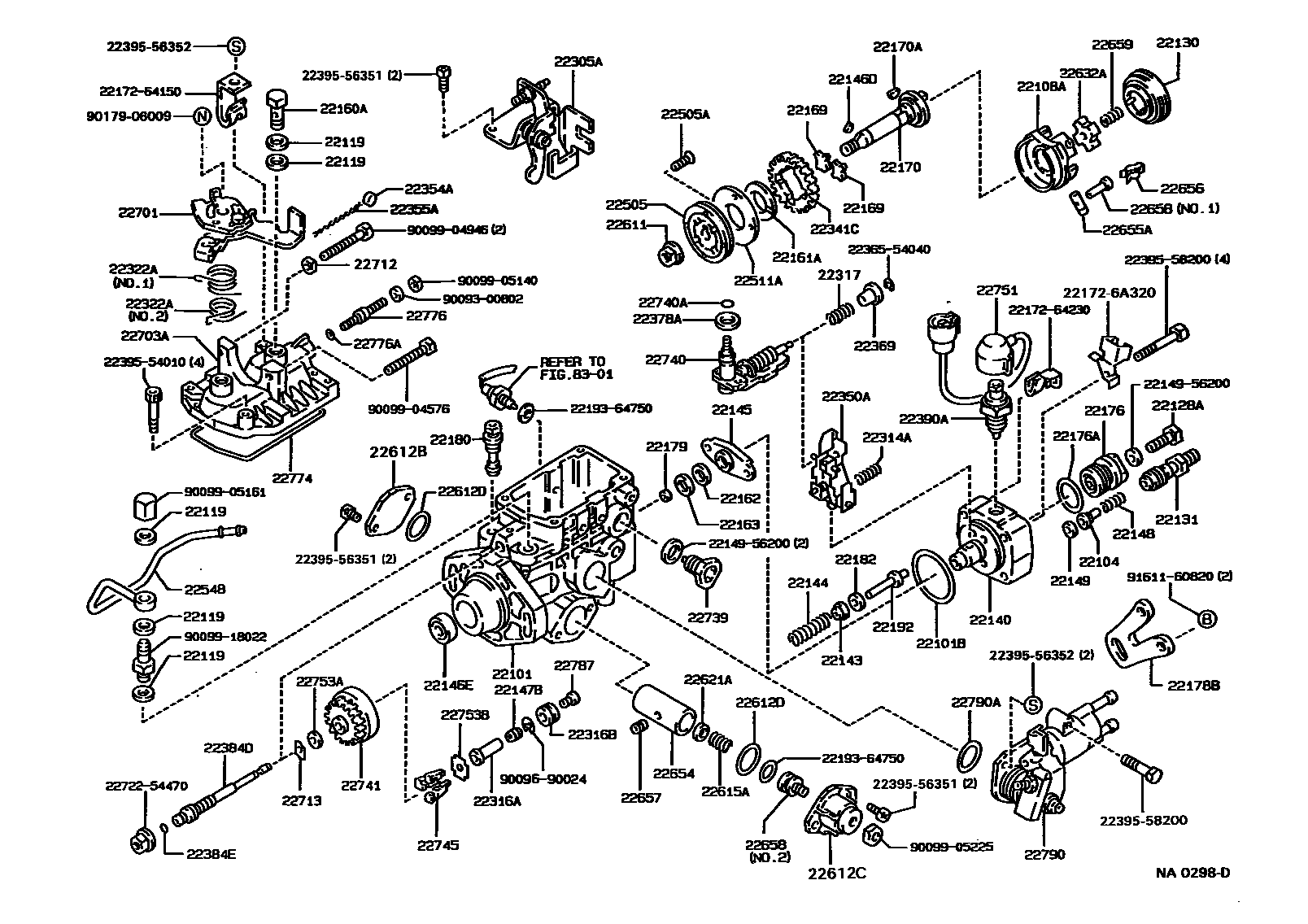 2203 — INJECTION PUMP BODY