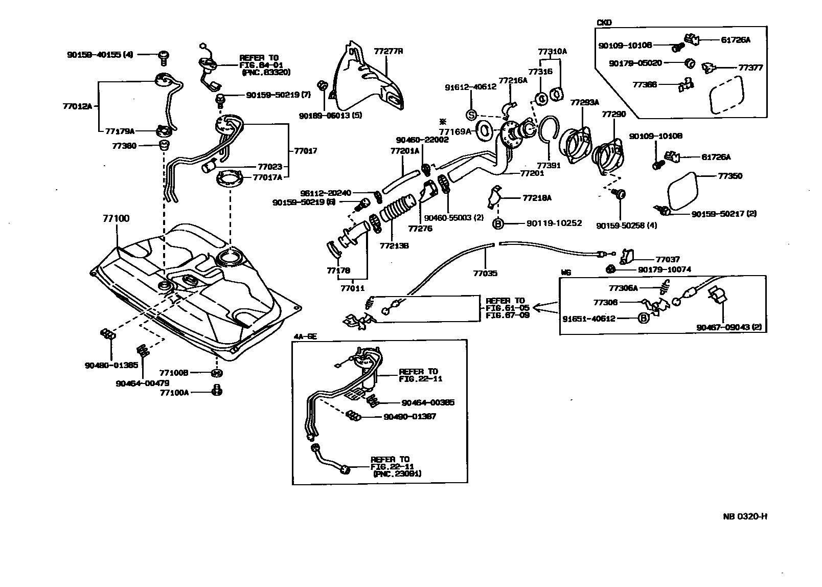 7701 — FUEL TANK & TUBE