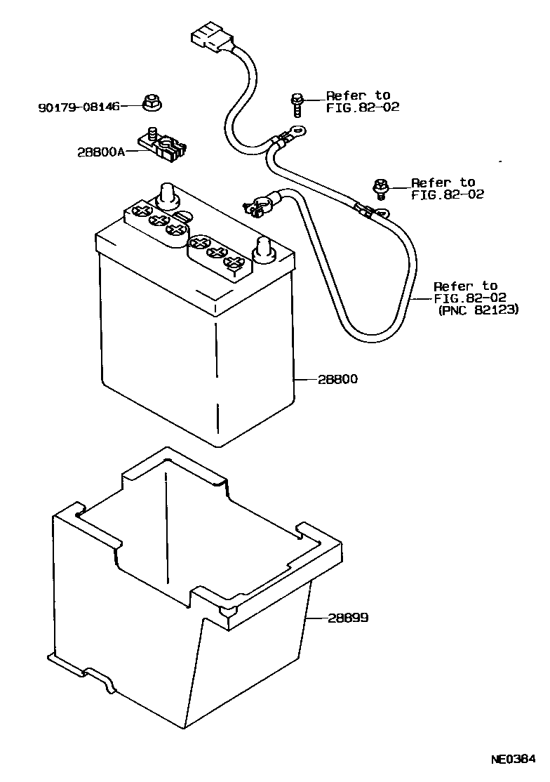 8201 — BATTERY & BATTERY CABLE