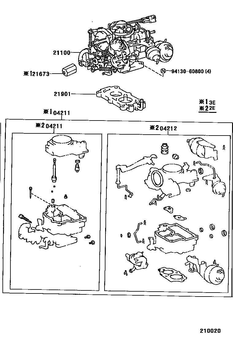 2102 — CARBURETOR ASSEMBLY