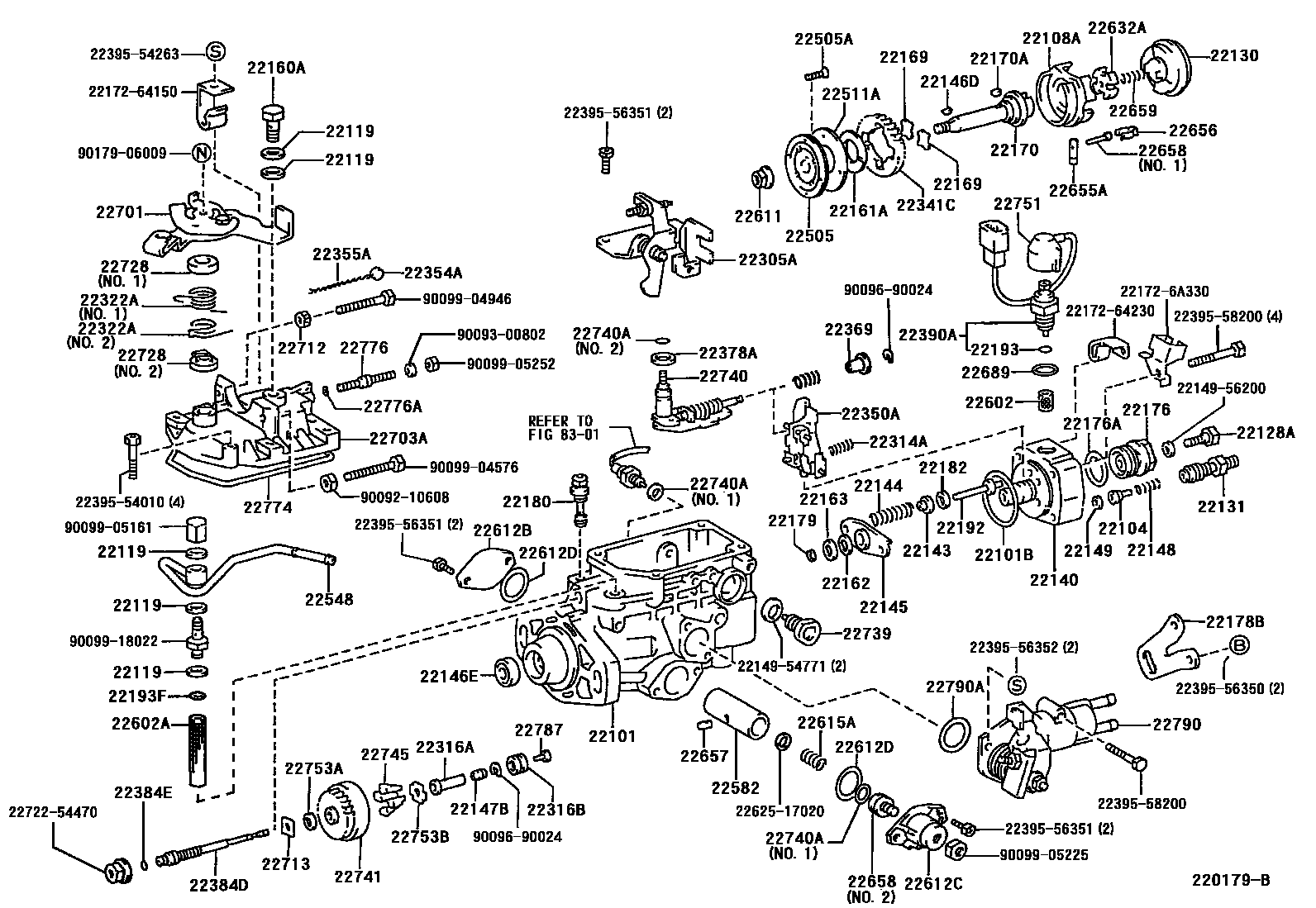 2203 — INJECTION PUMP BODY