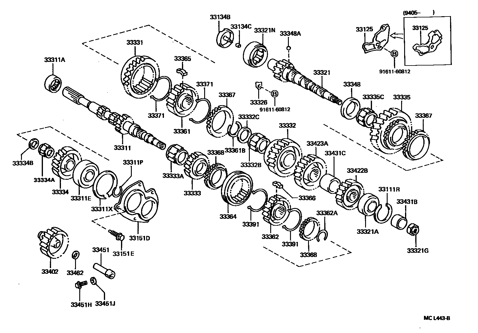 3305 — TRANSMISSION GEAR (MTM)