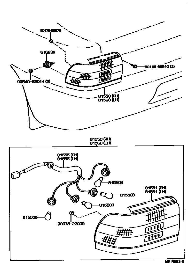 8111 — REAR COMBINATION LAMP