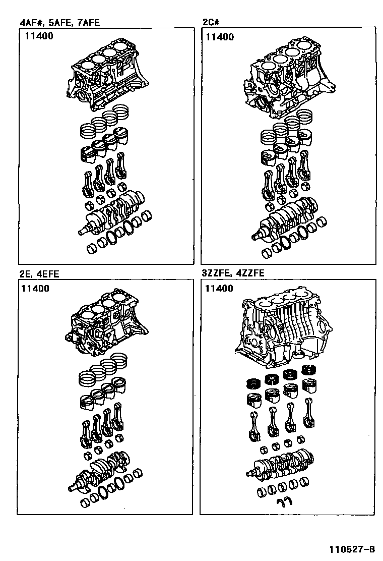 1102 — SHORT BLOCK ASSEMBLY