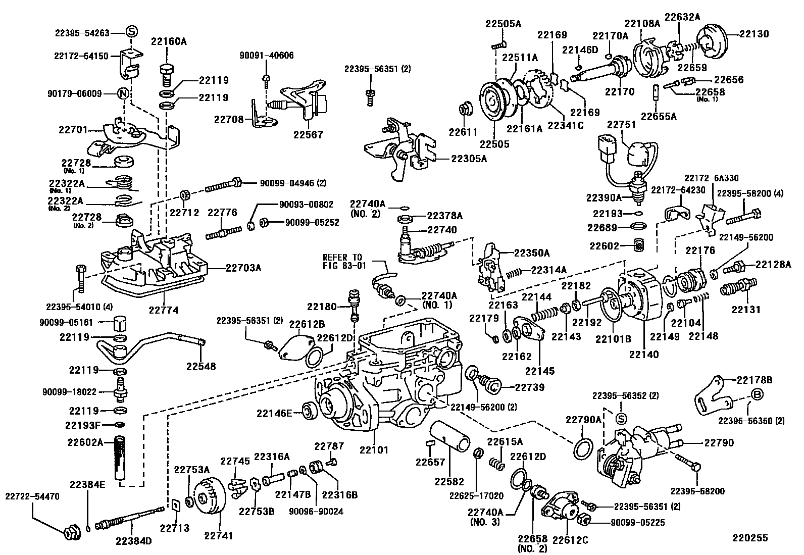 2203 — INJECTION PUMP BODY