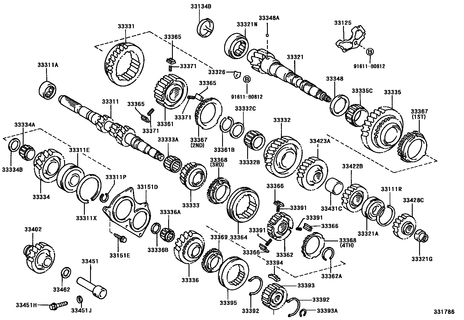 3305 — TRANSMISSION GEAR (MTM)