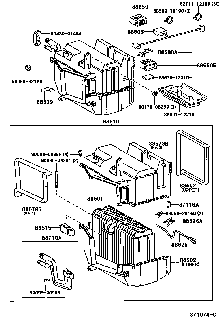 8714 — HEATING & AIR CONDITIONING - COOLER UNIT