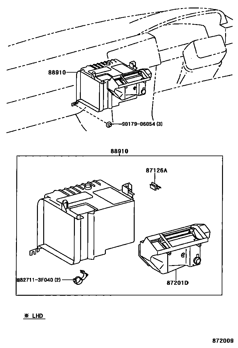 8712 — HEATING & AIR CONDITIONING - HEATER UNIT & BLOWER